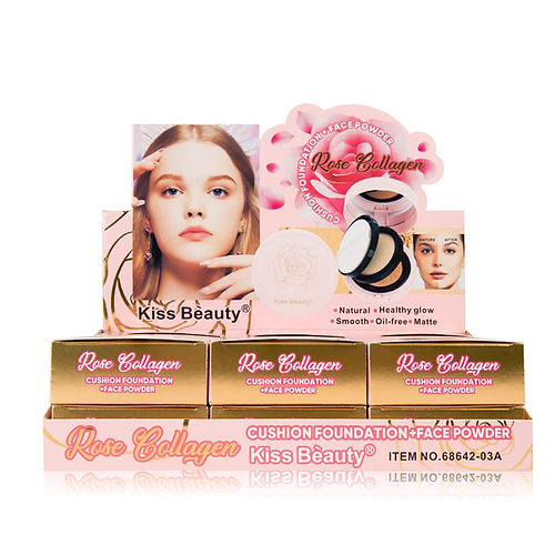 (12 pzas) Polvo compacto + cushion 68642A SANIYE Imagen principal del producto