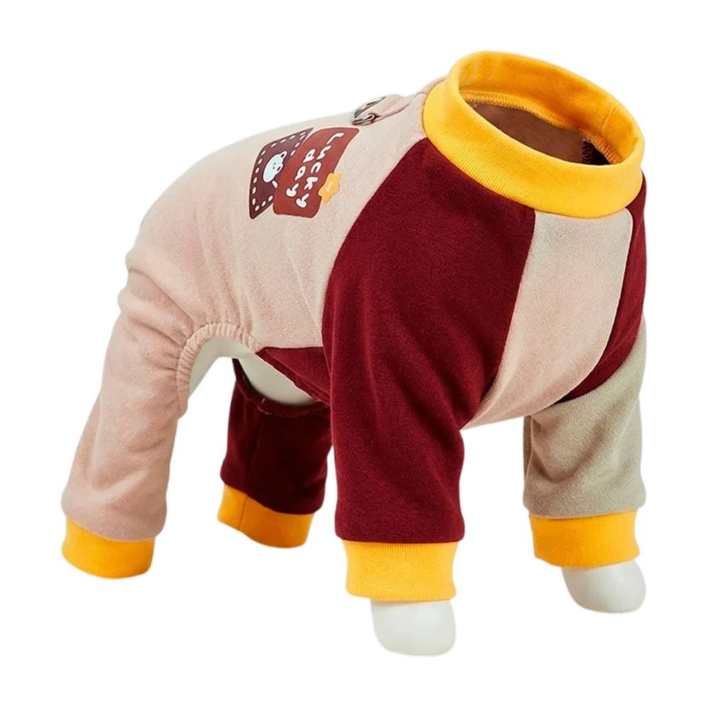1pza Ropa para mascota pequeña con estampado infantil de osito, colores varios - JR2747 - Mishop Mexico Imagen principal del producto