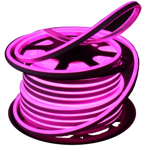 Caja 4pz Tira Led Neon Rosa 2835P127V. Imagen principal del producto