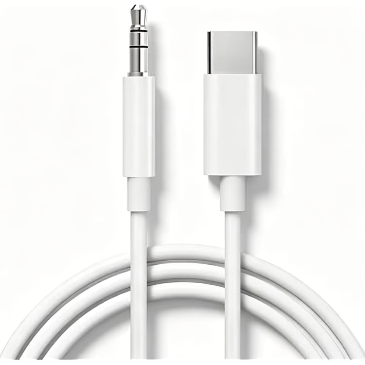 Cable tipo c  a 3.5 Auxiliar  Adaptador de audio para bocinas ,auriculares y coche