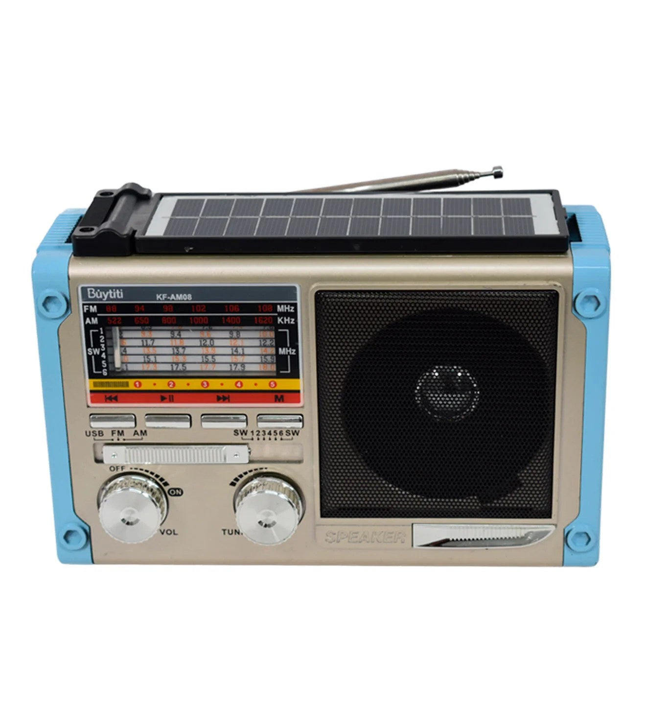 Radio solar buytiti AM/FM KF-AM08 – Mishop