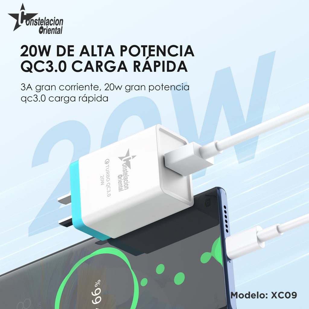 CuboTurbo Cargador XC09 lyzon