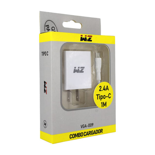 Combo cargador con cable tipo c NEBRO Imagen principal del producto