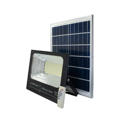 Reflector Led Con Panel Solar 300W SJB300W