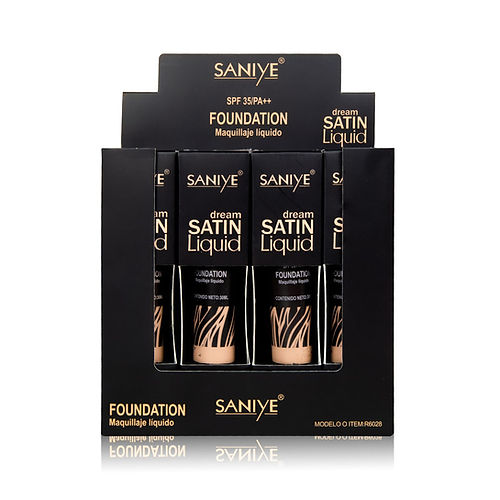 (12 Piezas) Maquillaje Líquido r6028 SANIYE Imagen principal del producto