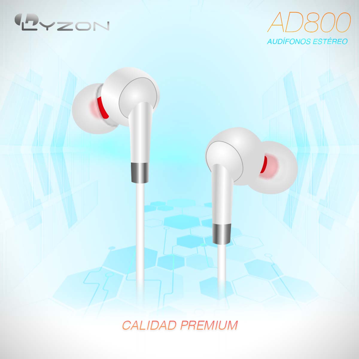Audífonos Salida 3.5  AD800