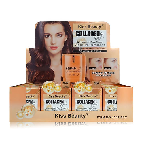 (12 piezas) Crema para rostro con colágeno 1211-03c  SANIYE Imagen principal del producto
