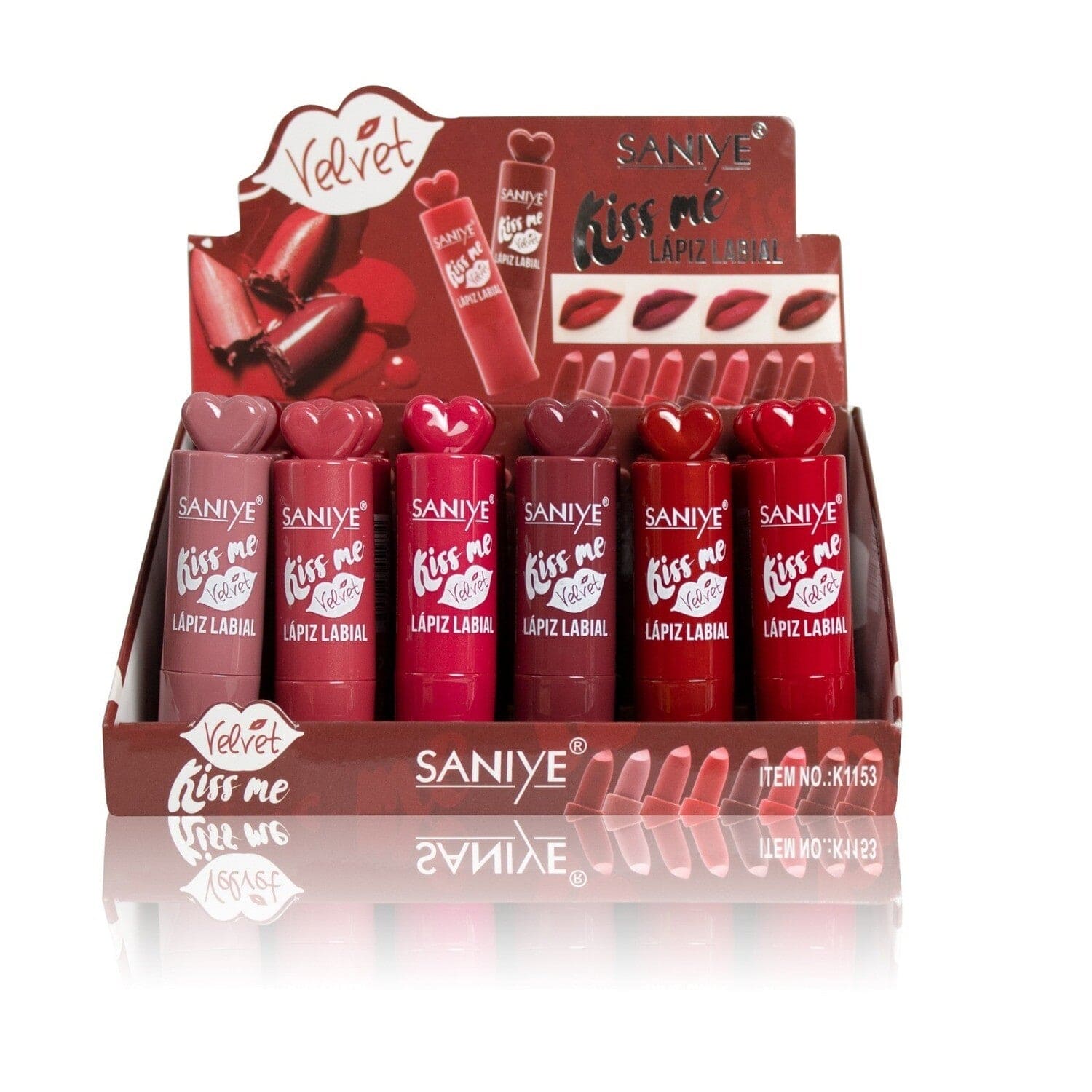 Labial Kiss Me K1153 SANIYE Imagen principal del producto