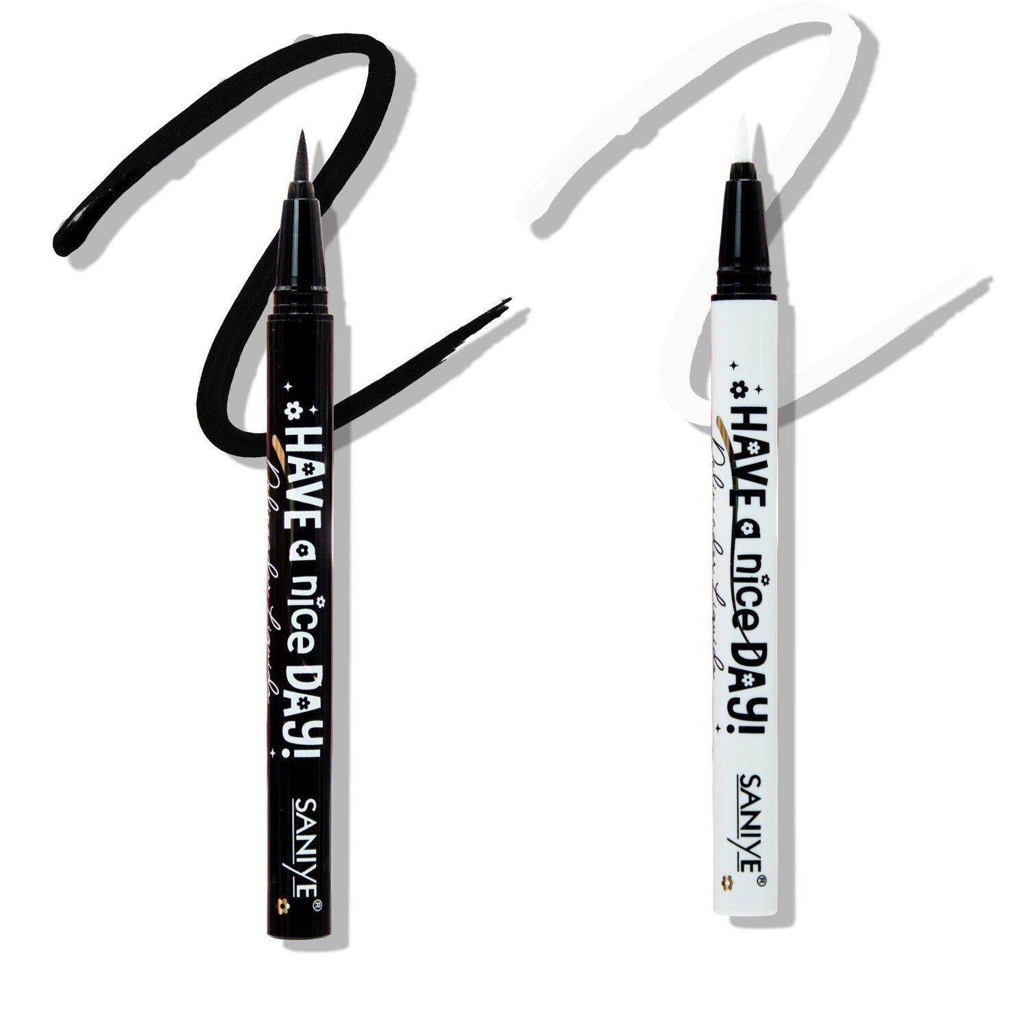 Delineador para ojos blanco y negro m491 Imagen secundaria del producto
