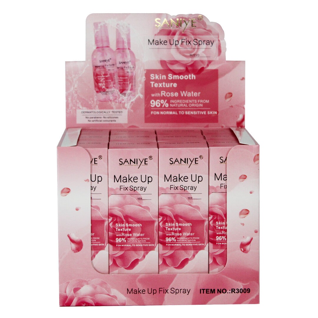 Fijador De Maquillaje Con Agua De Rosas R3009 Imagen secundaria del producto