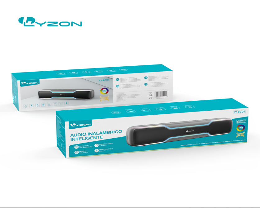 CDMX-BOCINA DE BLUETOOTH LYZON LY-BC03 Imagen principal del producto