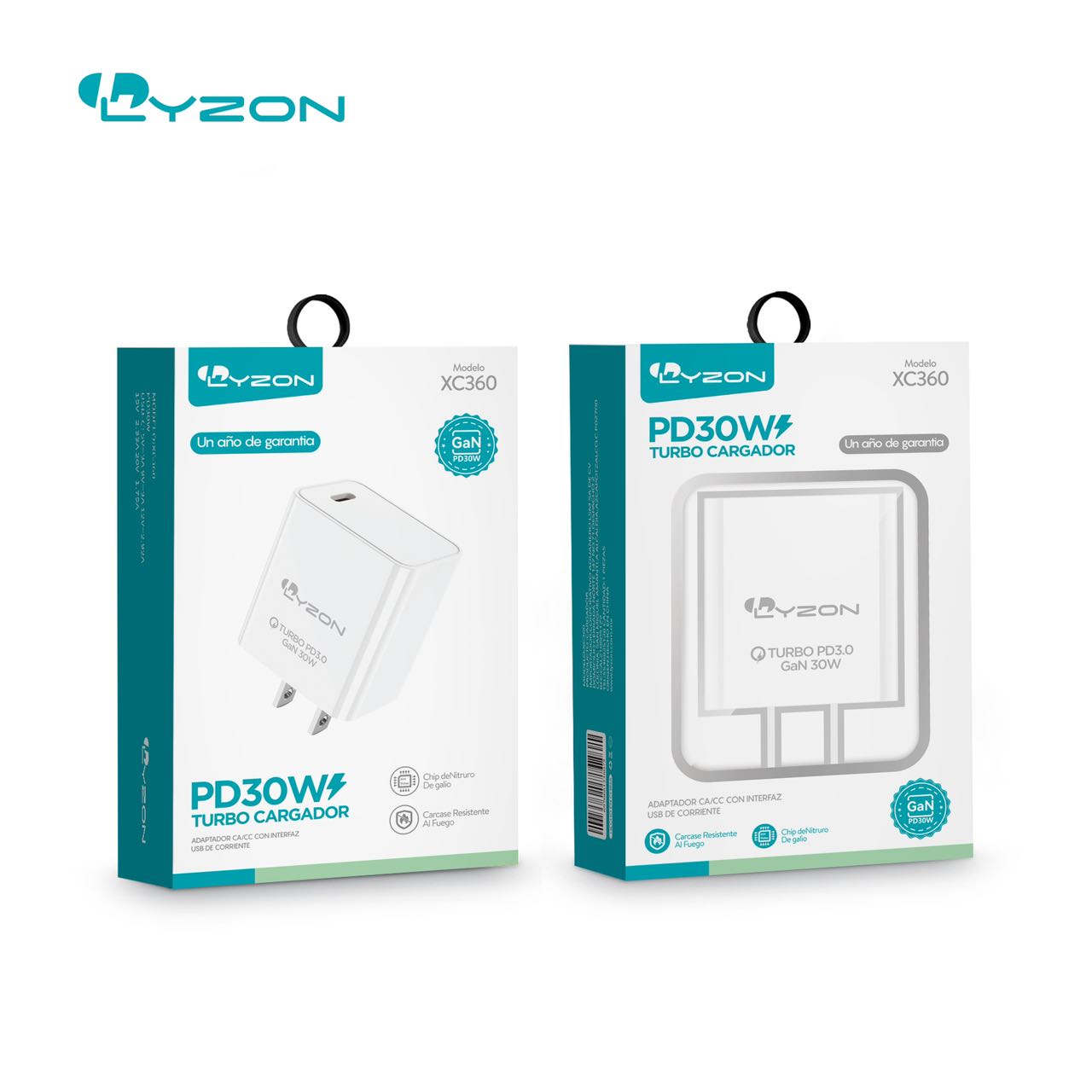 Cubo Lyzon Tipo c TURBO CARGADOR XC360 Imagen secundaria del producto
