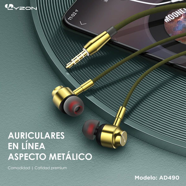 Audífonos con Calidad Estéreo AD490
