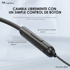 AUDIFONO DE BLUETOOTH LYZON -E17