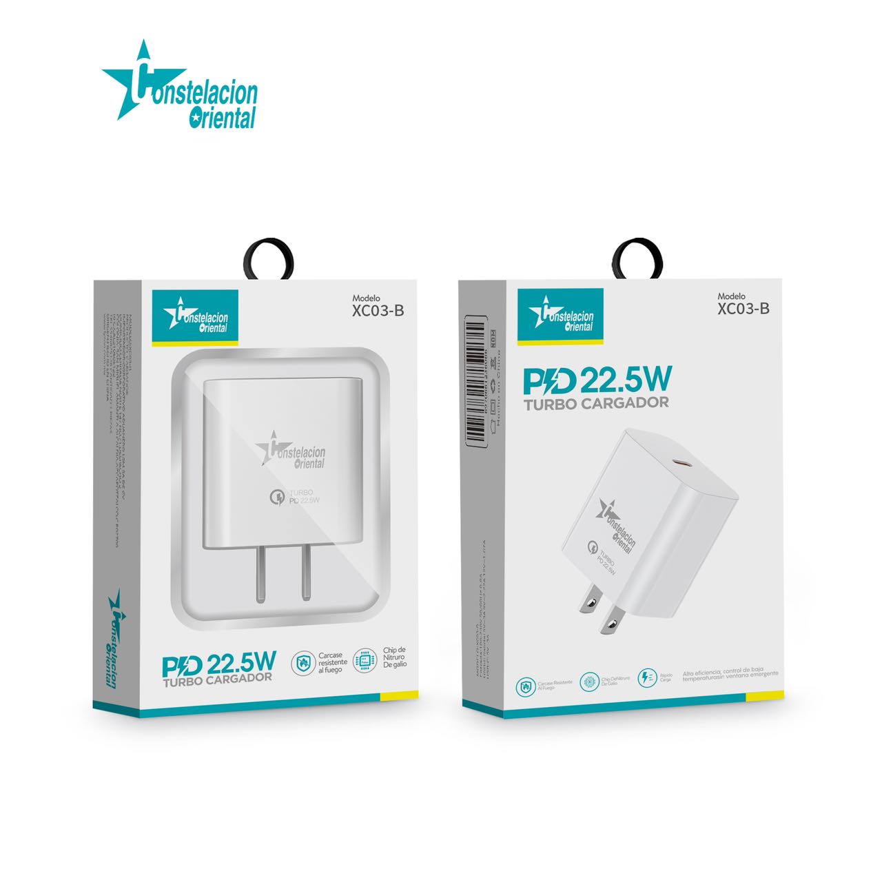 Cubo De Carga Rápida Para Celular XC03-B Imagen principal del producto