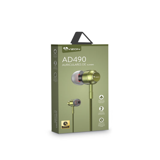 CDMX-Audífonos con Calidad Estéreo AD490