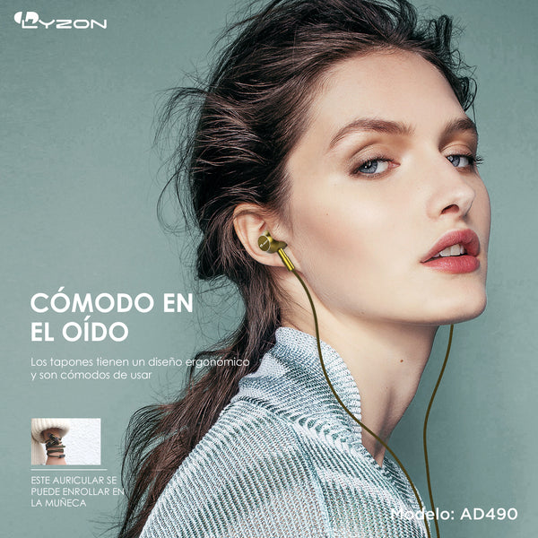 Audífonos con Calidad Estéreo AD490