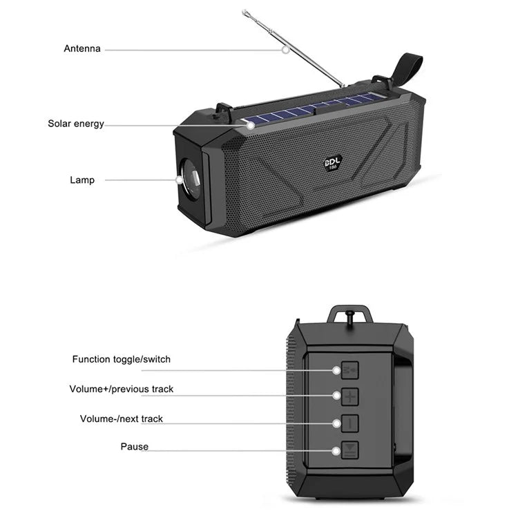 Bocina Bluetooth BK-BDL-186 Imagen principal del producto