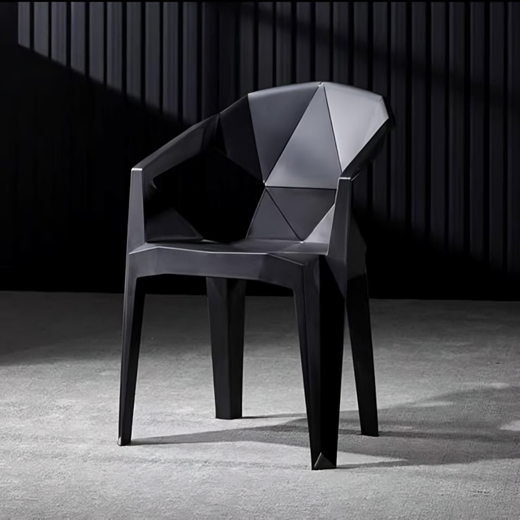 Silla del Comedor, Sillas De JardíN PláSticas Apilables, Imagen secundaria del producto