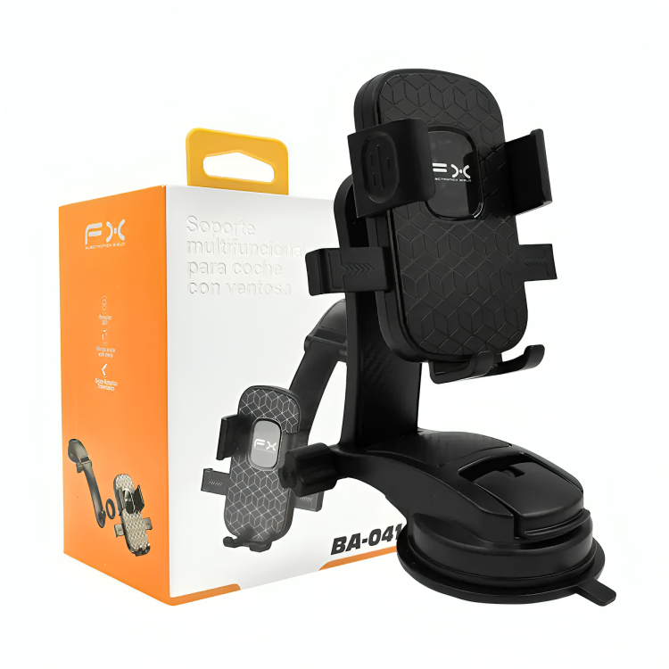 Soporte multifuncional, ventosa para el tablero del carro, ajustable y adaptable BA-041