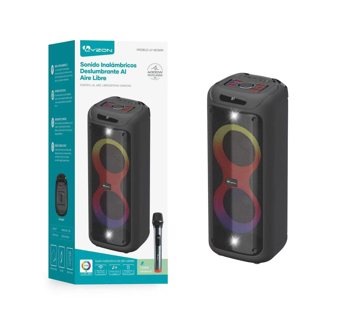 Bocina de 12" Lyzon de 4000w bc60w