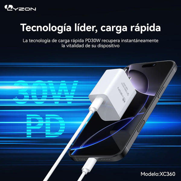 Cubo Lyzon Tipo c TURBO CARGADOR XC360