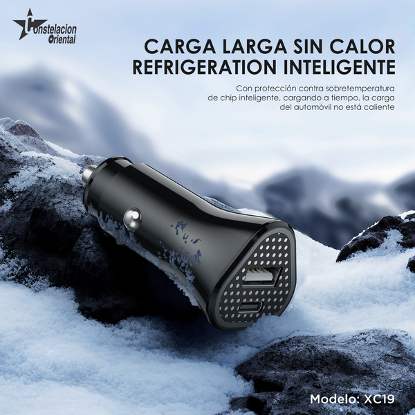 CDMX-Turbo Cargador De Coche 5A XC19