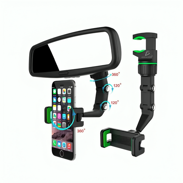 Soporte de retrovisor para celular hold.64