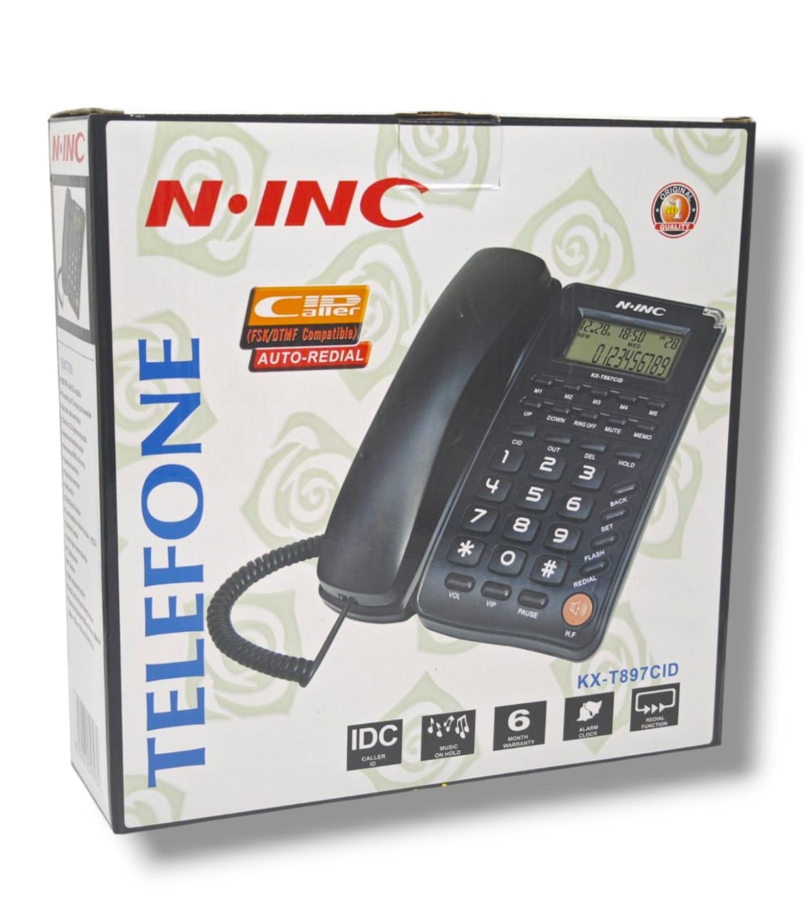 TELEFONO DE CASA ALAMBRICO KX-T897CID