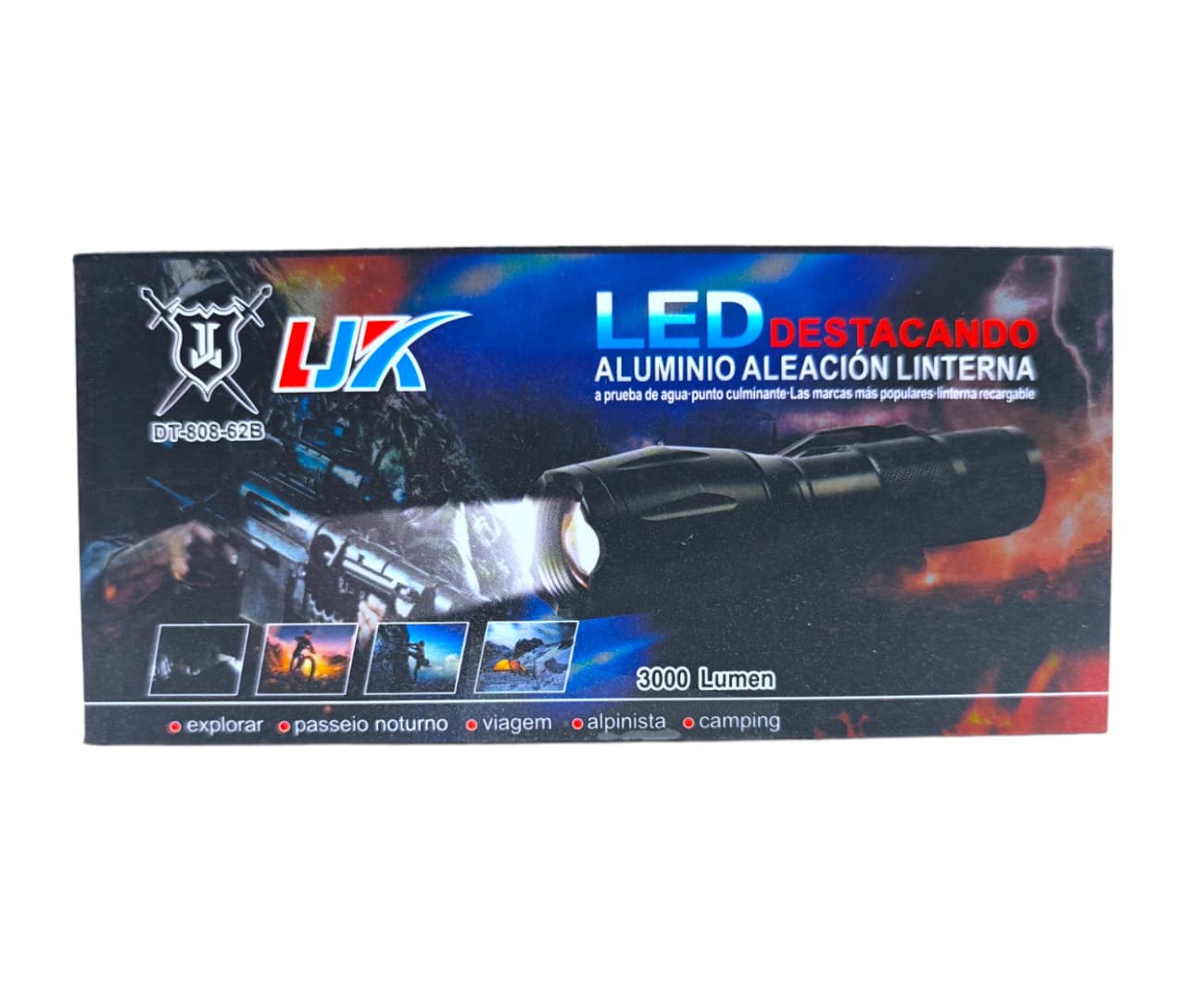 Lampara de mano LJK DT-808-62B Imagen secundaria del producto