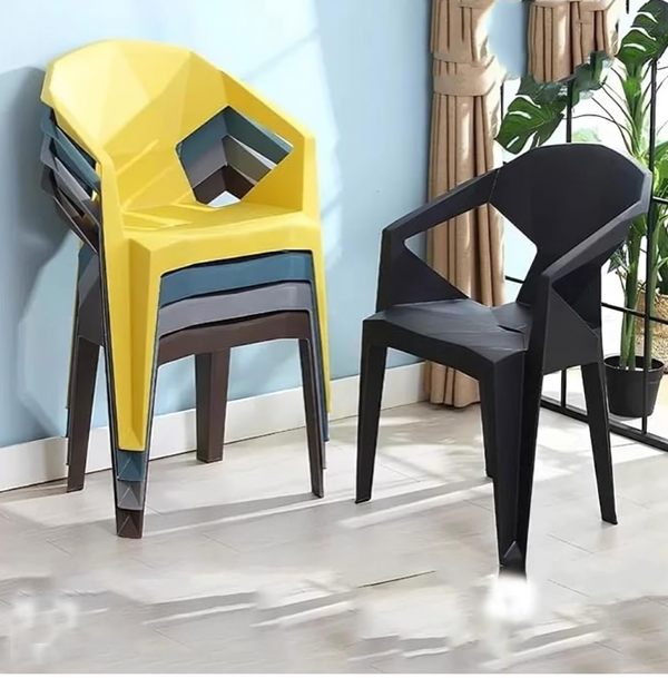 Silla del Comedor, Sillas De JardíN PláSticas Apilables,