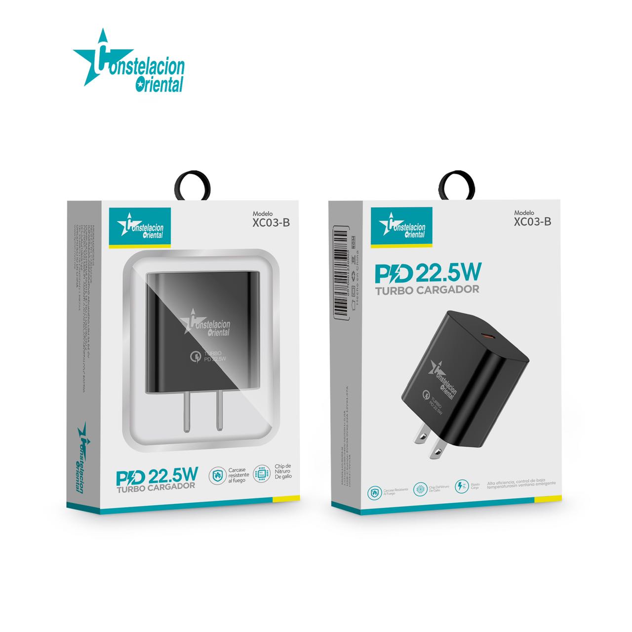 Cubo De Carga Rápida Para Celular XC03-B Imagen secundaria del producto