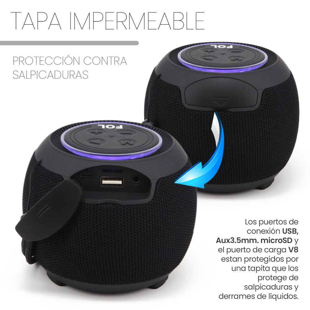 Bocina FOL portatil bluetooth boc-c25 Imagen principal del producto
