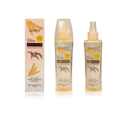 (12 pzas) Fijador de maquillaje con agua de arroz R3079 SANIYE Imagen principal del producto