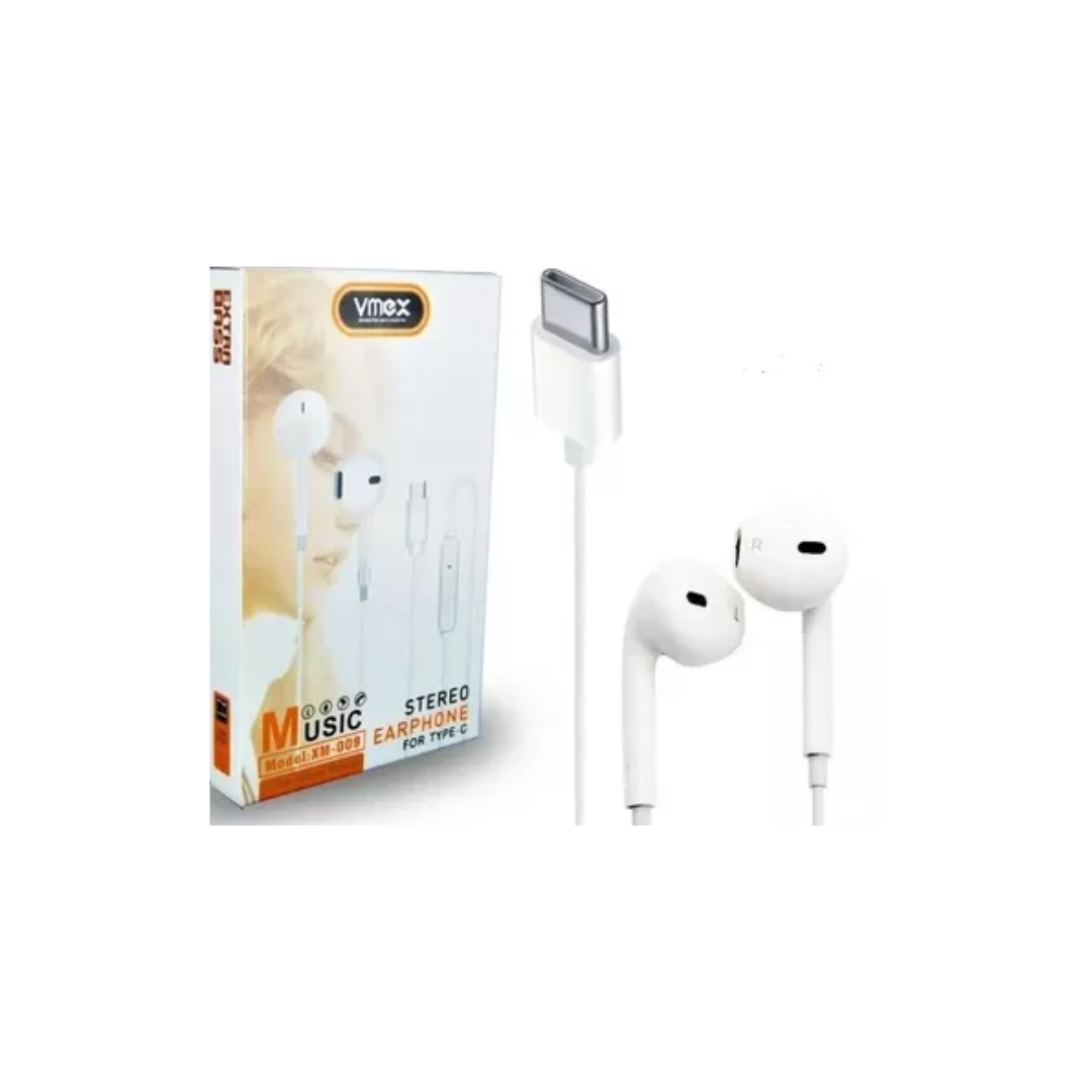 Vmex Manos Libres  Audífonos Tipo C XM-009 Imagen principal del producto
