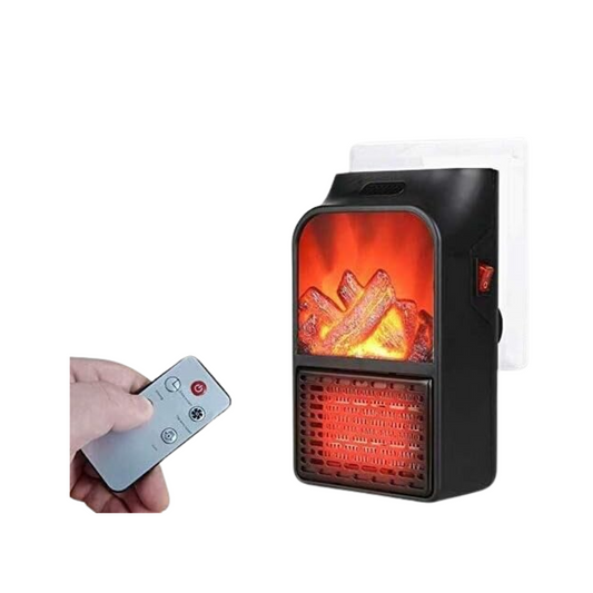 Calentador Eléctrico Portátil, Flame Heater QF-608
