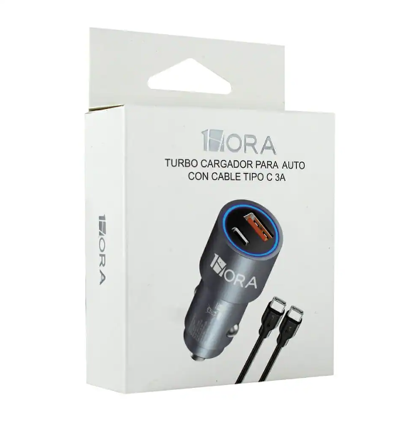 1HORA Cargador Auto Carga Rápida 38W GAR241 Imagen principal del producto