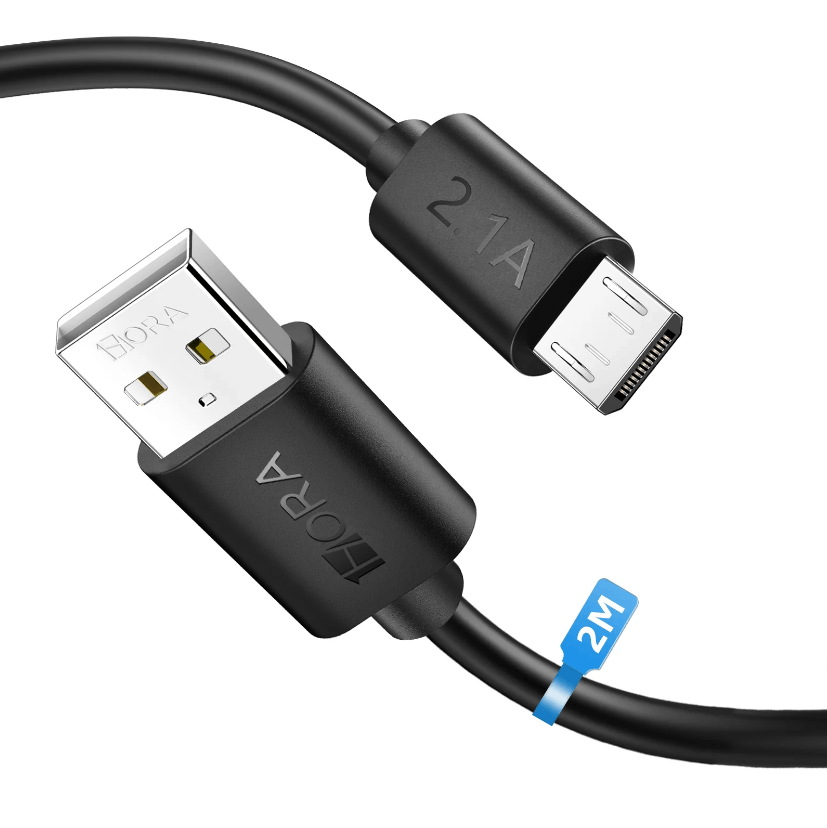 1HORA Cable V8 2.1A 2 metros CAB178 Imagen secundaria del producto