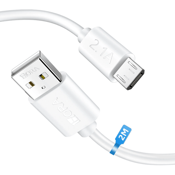 1HORA Cable V8 2.1A 2 metros CAB178