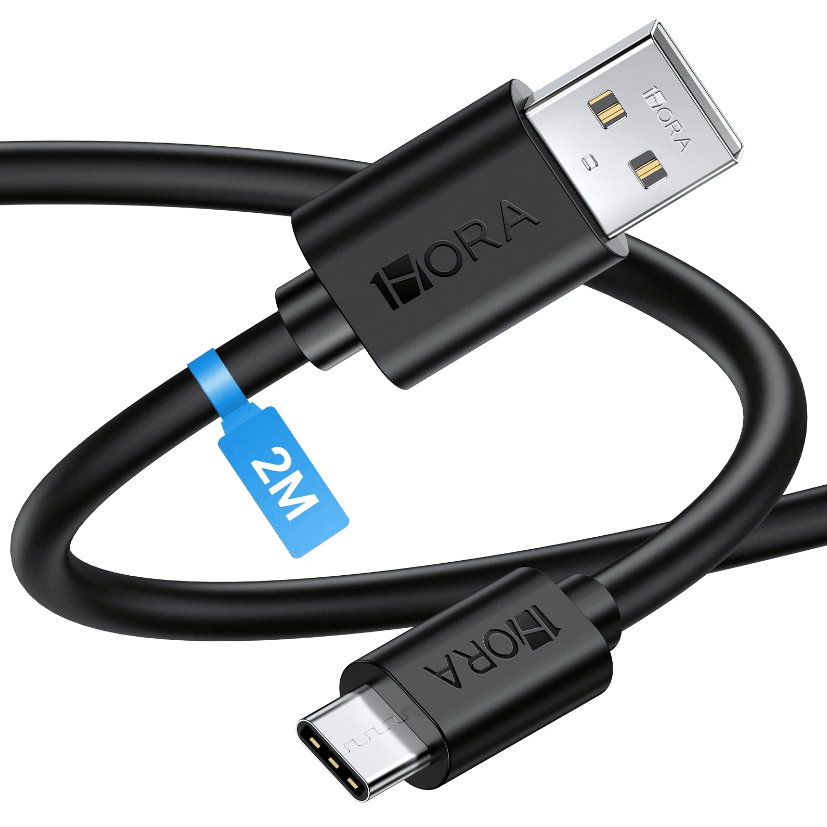 1HORA Cable USB C 2M 2.1A CAB185 Imagen principal del producto