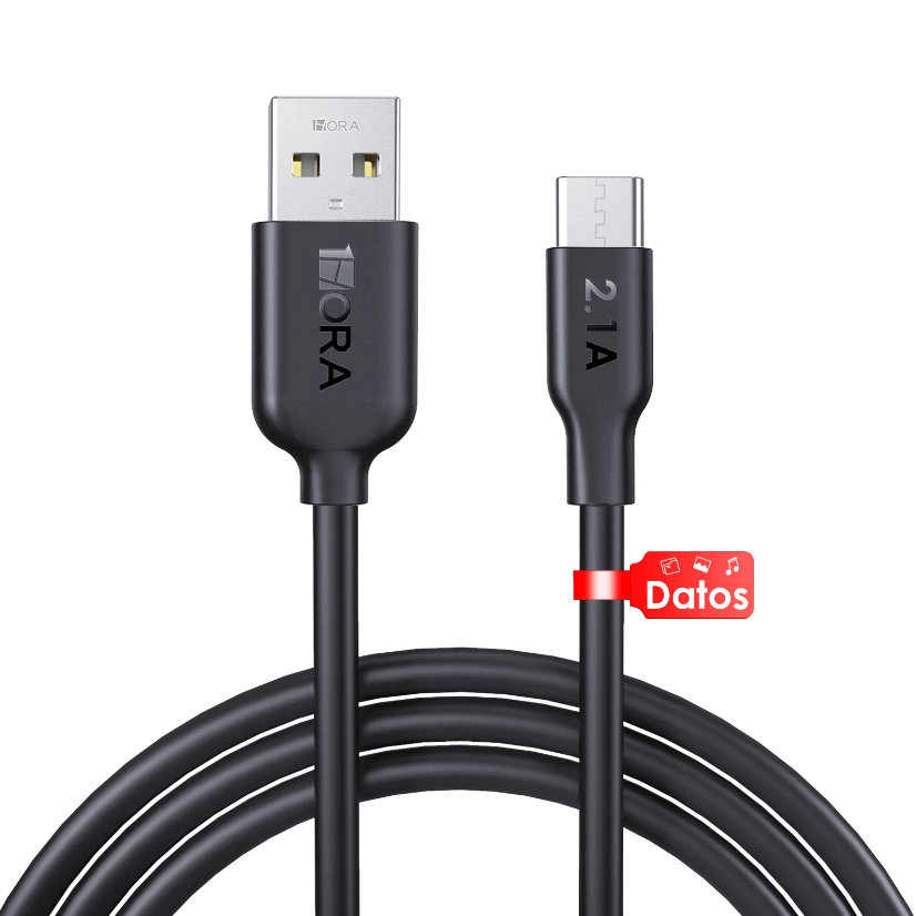1HORA Cable Tipo C 1M 2.1A CAB237 Imagen secundaria del producto