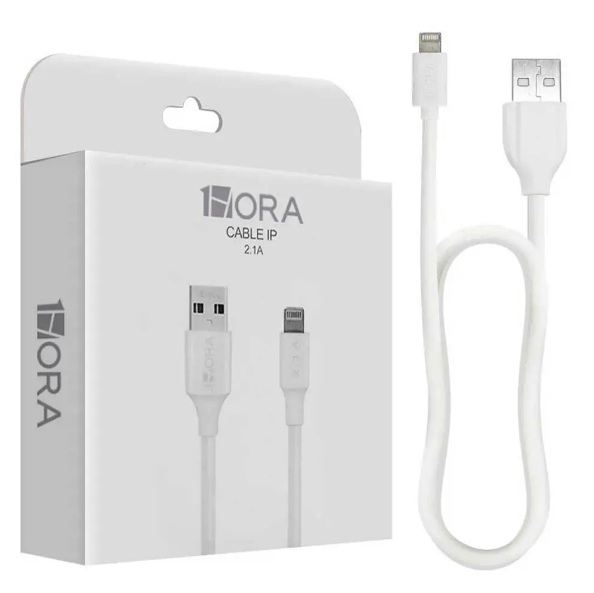 1HORA  Cable Lighting 2.1A 1M CAB238 Imagen principal del producto