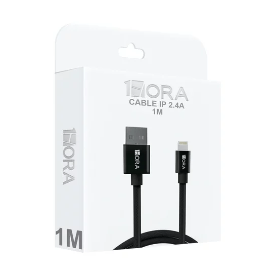 1HORA Cable Lightning 2.4A 1M CAB250 Imagen principal del producto