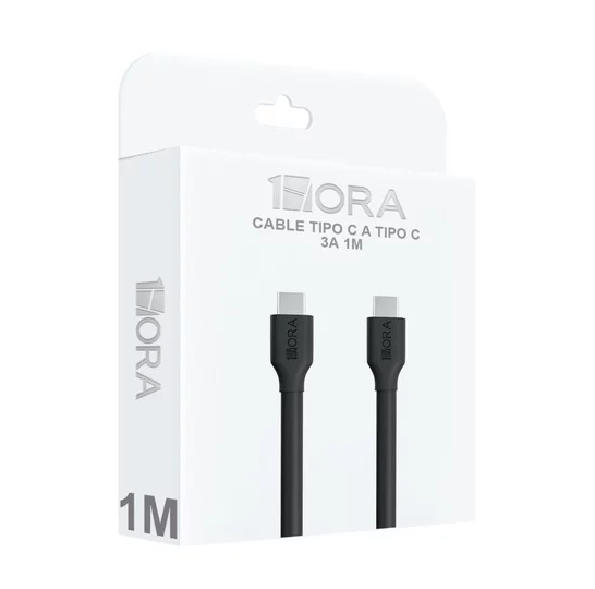 1HORA Cable Tipo C 1M 3A CAB252 Imagen principal del producto
