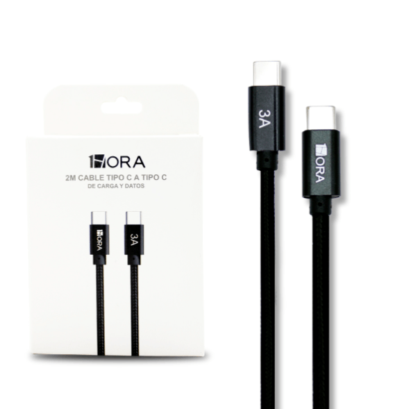 1HORA Cable Tipo C 3A 2M CAB267 Imagen principal del producto