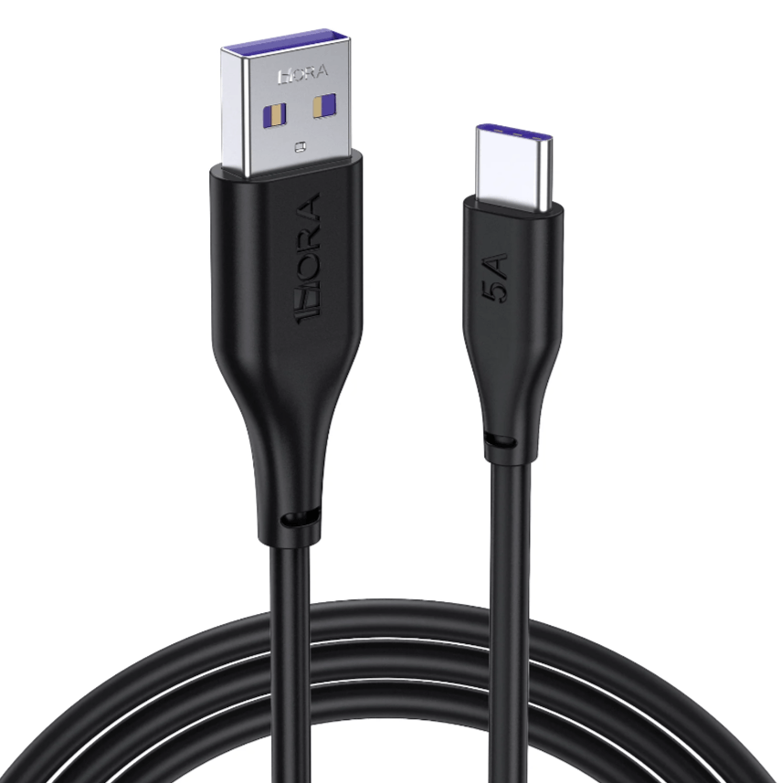 1HORA Cable USB C 1M 5A CAB268
