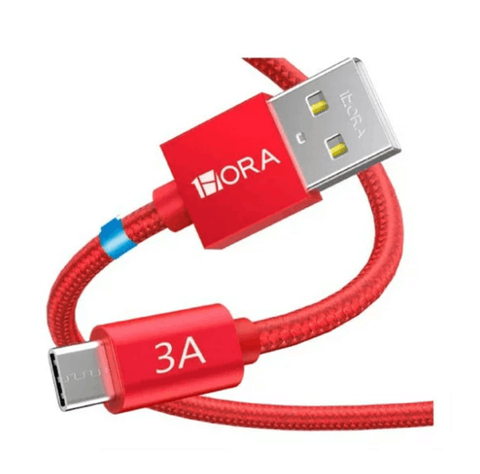 1HORA Cable de carga , USB-TIPOC, 1HORA ,1metro, 3A, CAB263