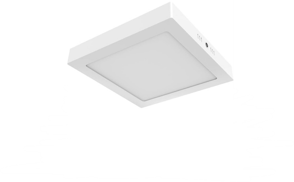 Caja 20pz Plafon Cuadrado PLCD24W
