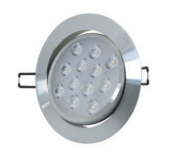 Plafon Empotrable LED 12W Dirigible Frio LTH12W