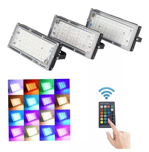 Caja 60pz Reflector RGB MZRGB50W Imagen secundaria del producto